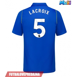 Lacne Muži Futbalové dres Chelsea Maxence Lacroix #5 2026-27 Krátky Rukáv - Domáci